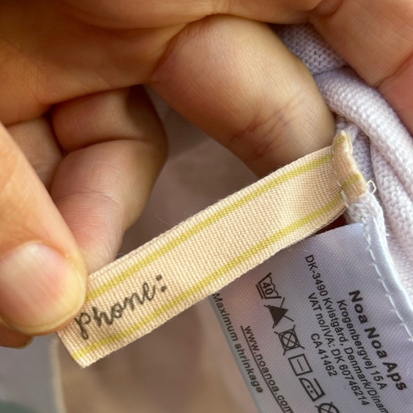 Noa Noa Cotton cardigan sweater, size 12 - Picture 9 of 10